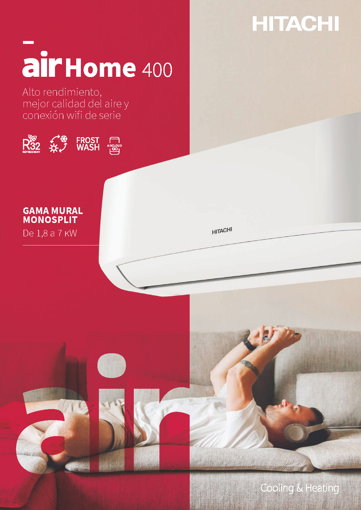 Folleto HITACHI AirHome400