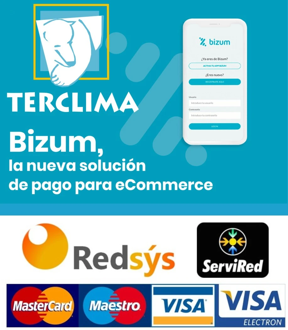 formas de pago tienda online terclima